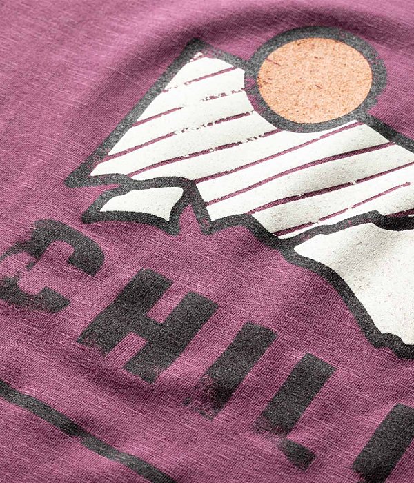Chillaz Mountain Logo triko KR pánské, falová, L